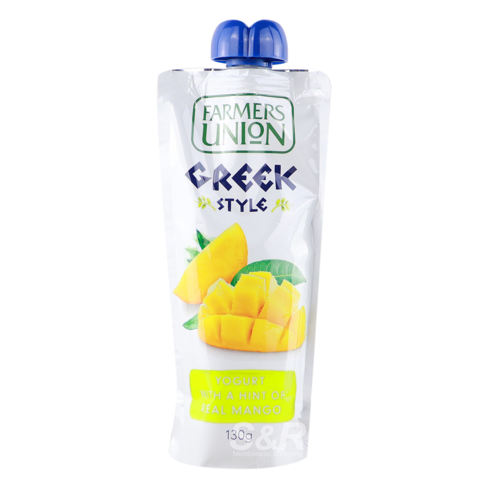 Farmers Union Greek Style Mango Yogurt Pouch 130g
